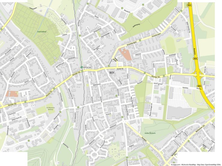 Geolyzer Kartenausschnitt