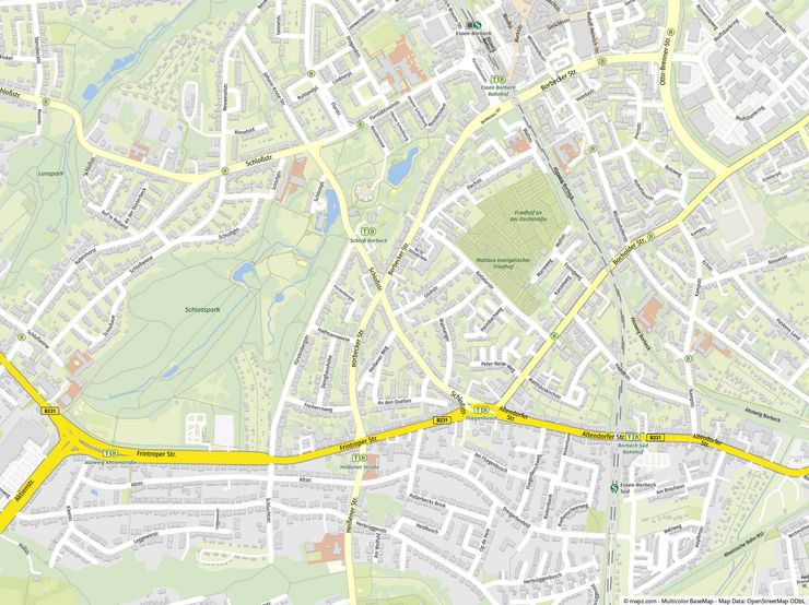 Geolyzer Kartenausschnitt