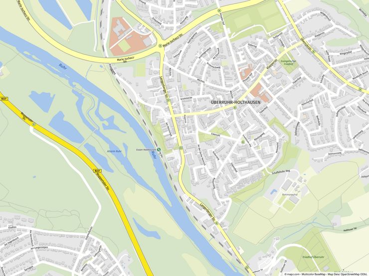 Geolyzer Kartenausschnitt