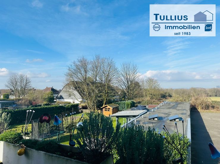 Blick vom Balkon