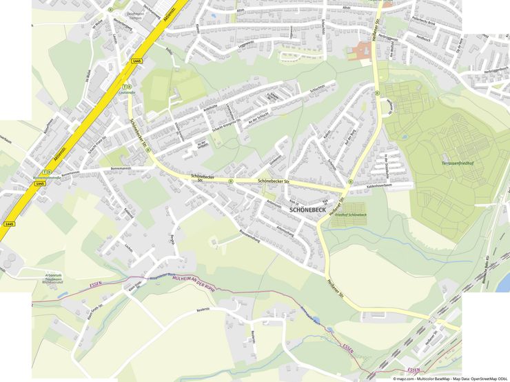 Geolyzer Kartenausschnitt